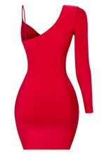 Load image into Gallery viewer, Drunk In Love Cut Out Mini Dress - Red
